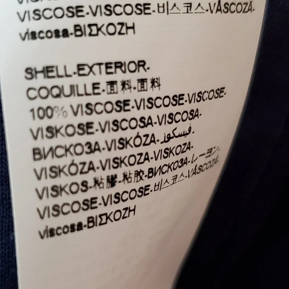 DESIGUAL Blue Patchwork Flare Skirt 40/6 EUC - Picture 9 of 9